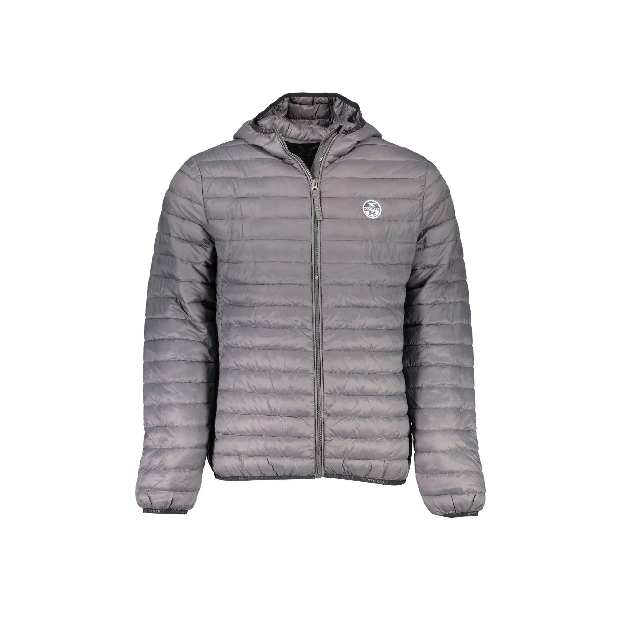North Sails Giubbotto Uomo Grigio con Cappuccio e Logo Giubbotti e Giacche - foto prodotto